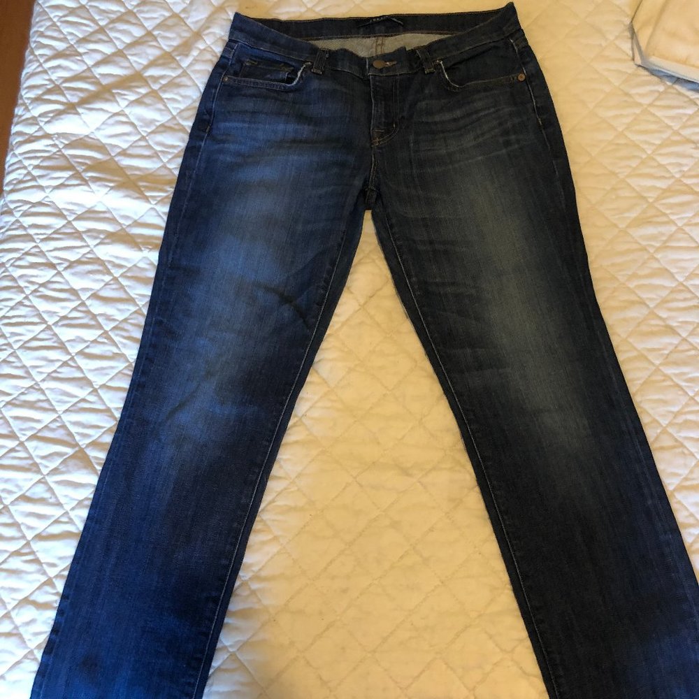 J Brand Straight Leg Denim Jeans